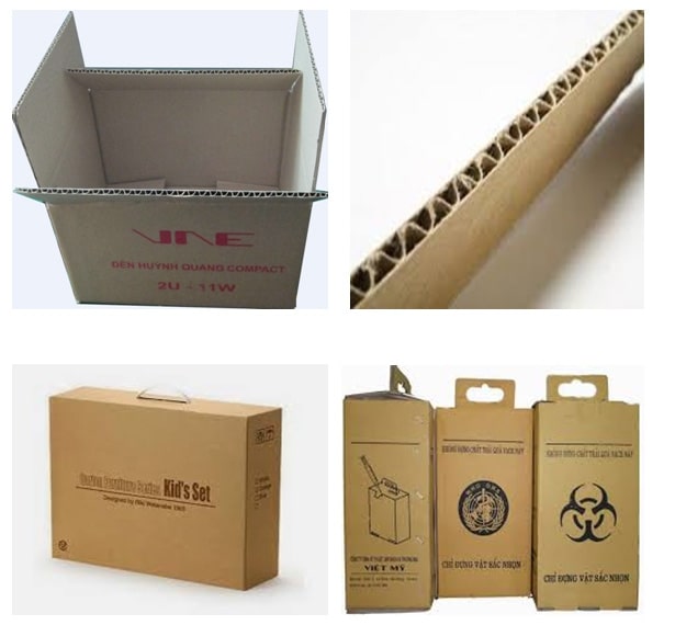 cấu tạo của thùng carton 3 lớp