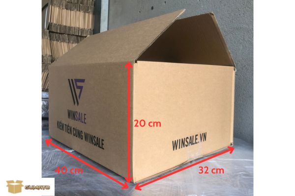 kích thước thùng carton tham khảo