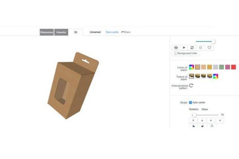 Thiết kế thùng carton online với Packmage