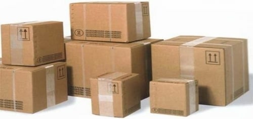thùng carton tại chợ và ven đường
