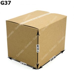 Combo 20 hộp carton lớn 3 lớp MS: P52 – 20 x 15 x 15 cm