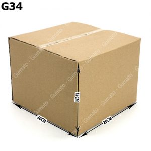 Combo 20 hộp carton nhỏ 3 lớp MS: P46-size: 20x20x15 cm