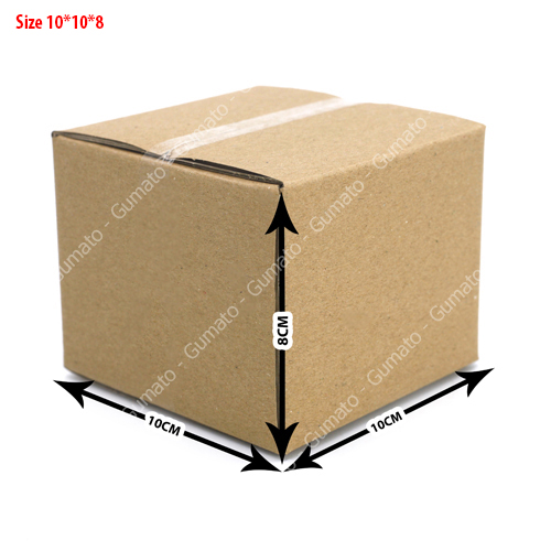 Combo 20 hộp carton 3 lớp MS: P13-size: 10x10x8 cm