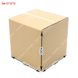 Combo 20 hộp carton 3 lớp MS: P20-size: 12x12x12 cm