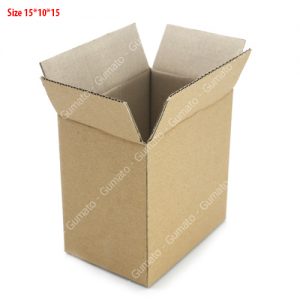 Combo 20 hộp carton nhỏ 3 lớp MS: P24-size: 15x10x15 cm