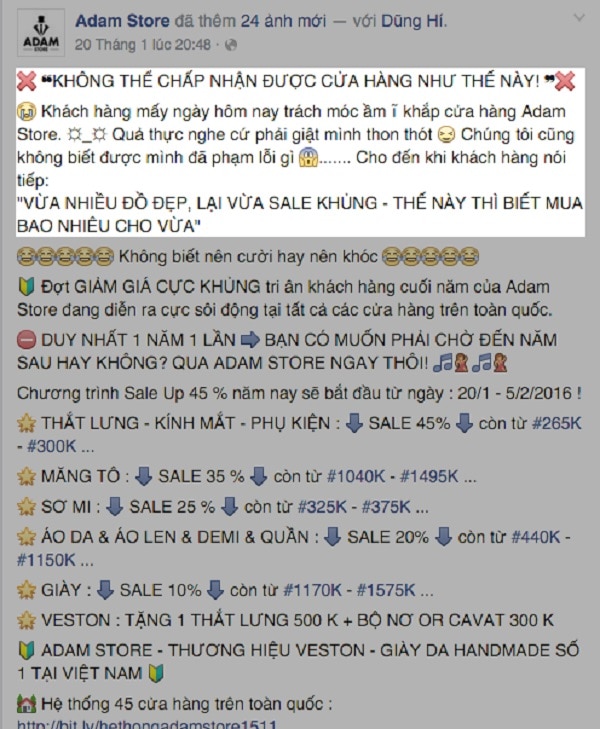 đăng bài tương tác giúp bán hàng