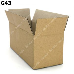 P61 - 25x10x10 cm - Thùng Carton lớn 3 lớp Gumato