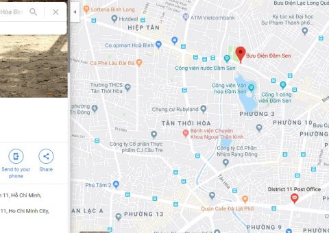 bưu điện quận 11 tphcm
