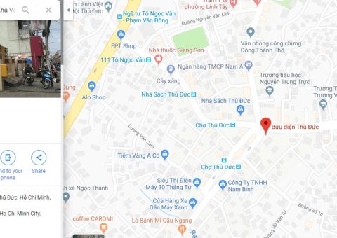 mã bưu điện quận thủ đức