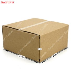 Combo 20 hộp carton 3 lớp MS: P69-size: 25x25x15 cm