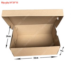 Combo 20 hộp carton đựng giày MS: HG3-size: 30x20x10 cm