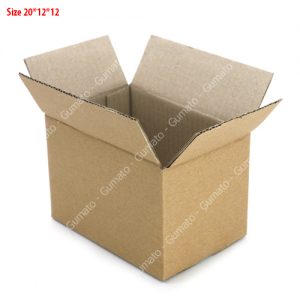 Combo 20 hộp carton 3 lớp MS: P51-size: 20x12x12 cm