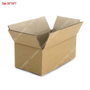 Combo 20 hộp carton nhỏ 3 lớp MS: P44-size: 20x10x7 cm
