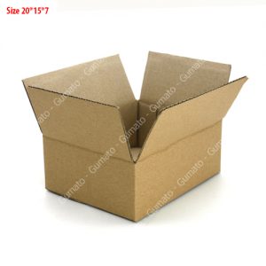 Combo 20 hộp carton nhỏ 3 lớp MS: P54-size: 20x15x7 cm
