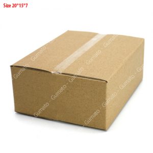 Combo 20 hộp carton nhỏ 3 lớp MS: P54-size: 20x15x7 cm