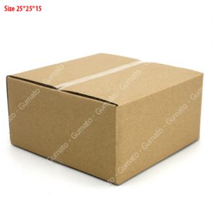 Combo 20 hộp carton nhỏ 3 lớp MS: P69-size: 25x25x15 cm
