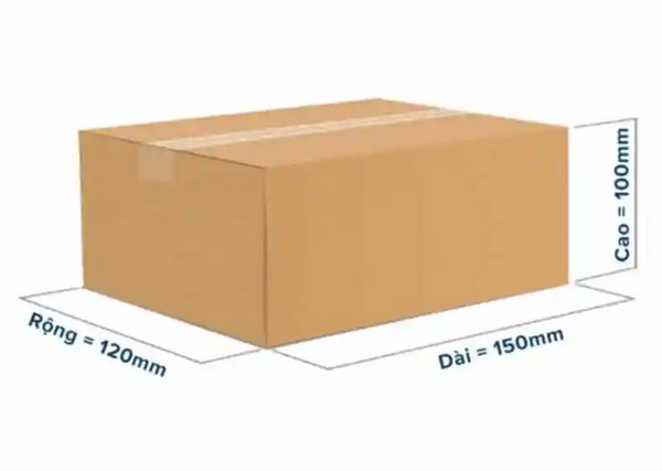 cách đo kích thước thùng carton tiêu chuẩn