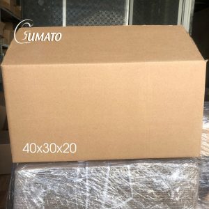 G105 - 40x30x20 cm - Thùng Carton lớn 3 lớp Gumato