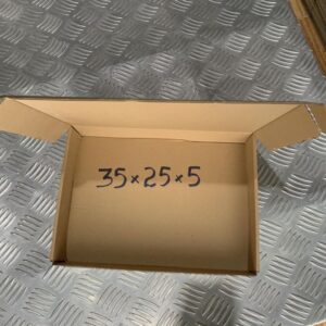 Thùng hộp carton nắp gài đóng hàng 35x25x5 cm - Gumato