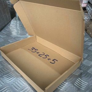 Thùng hộp carton nắp gài đóng hàng 35x25x5 cm - Gumato