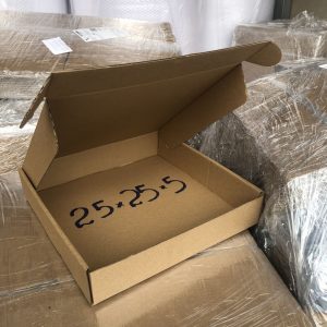 Thùng hộp carton nắp gài đóng hàng 25x25x5 cm
