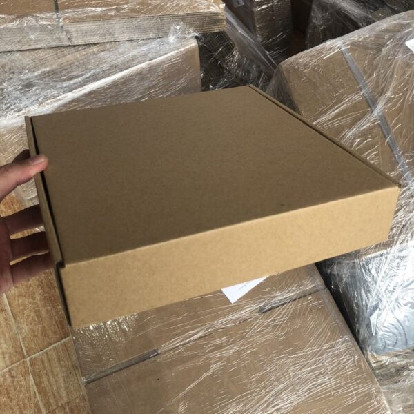 Thùng hộp carton nắp gài đóng hàng 25x25x5 cm - Gumato