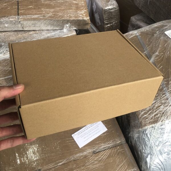 Thùng hộp carton nắp gài đóng hàng 25x18x8 cm - Gumato