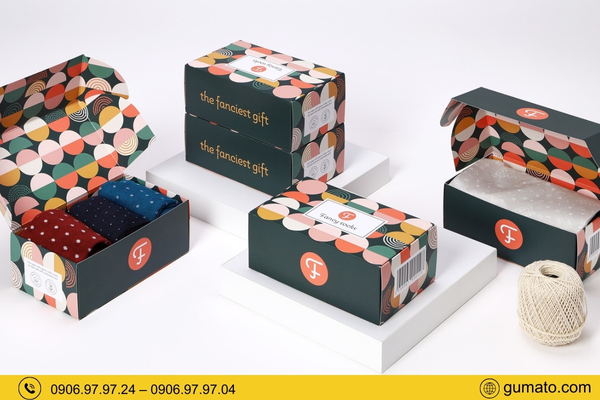 Hộp nắp cài carton 