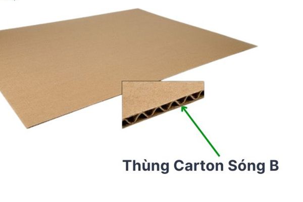 Thùng carton sóng B