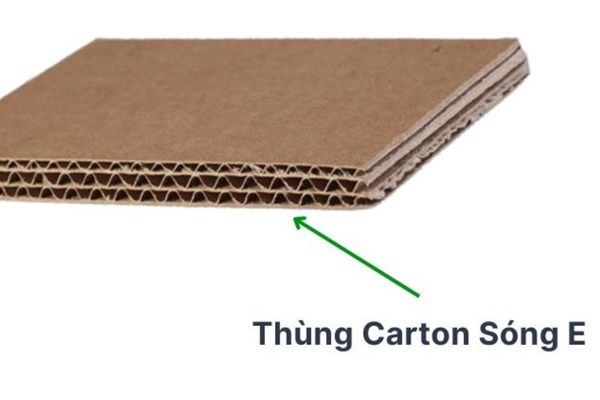 Thùng carton sóng E