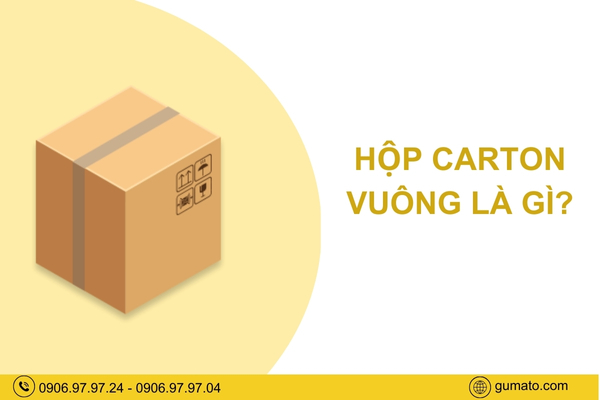 Hộp carton vuông là gì